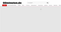 Desktop Screenshot of 90minuten.de